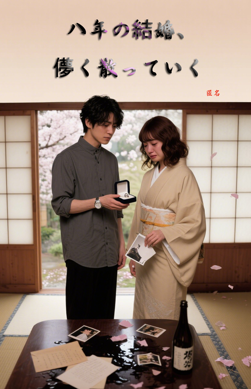 八年の結婚、儚く散っていく