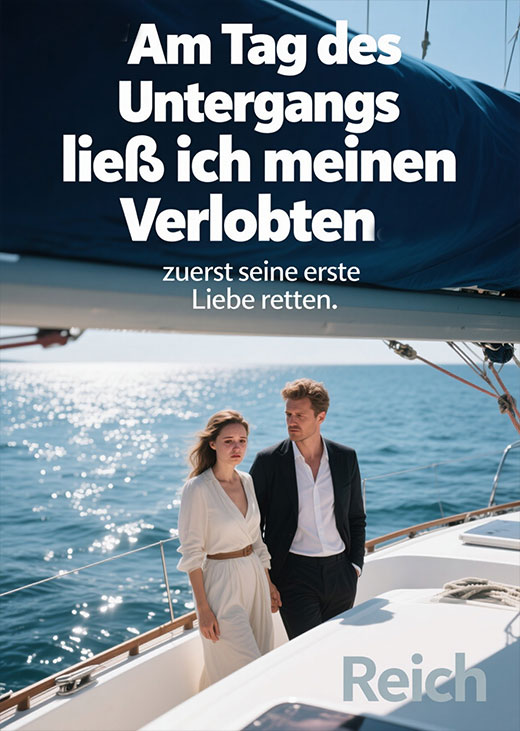 Am Tag des Untergangs ließ ich meinen Verlobten zuerst seine erste Liebe retten