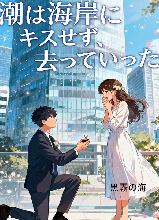 潮は海岸にキスせず、去っていった