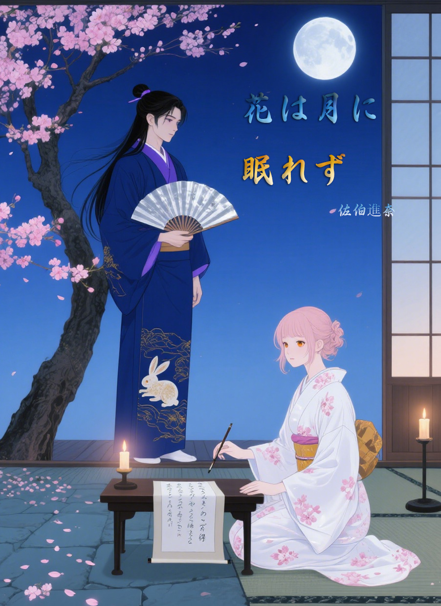 花は月に眠れず