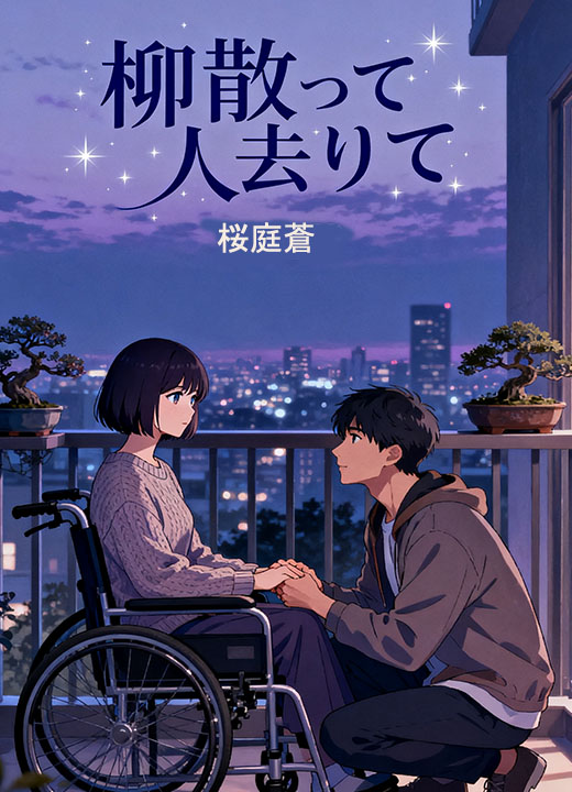 柳散って人去りて