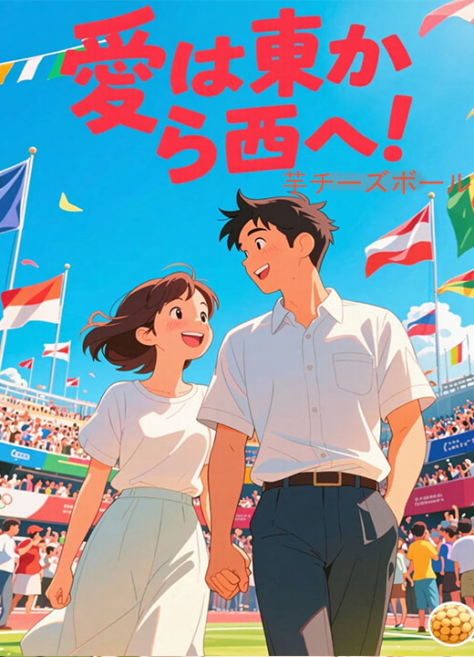 愛は東から西へ