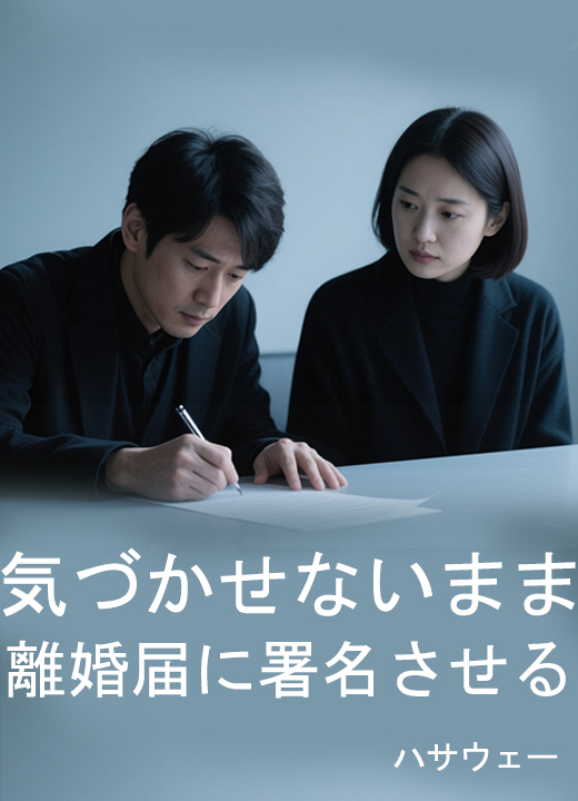 気づかせないまま離婚届に署名させる