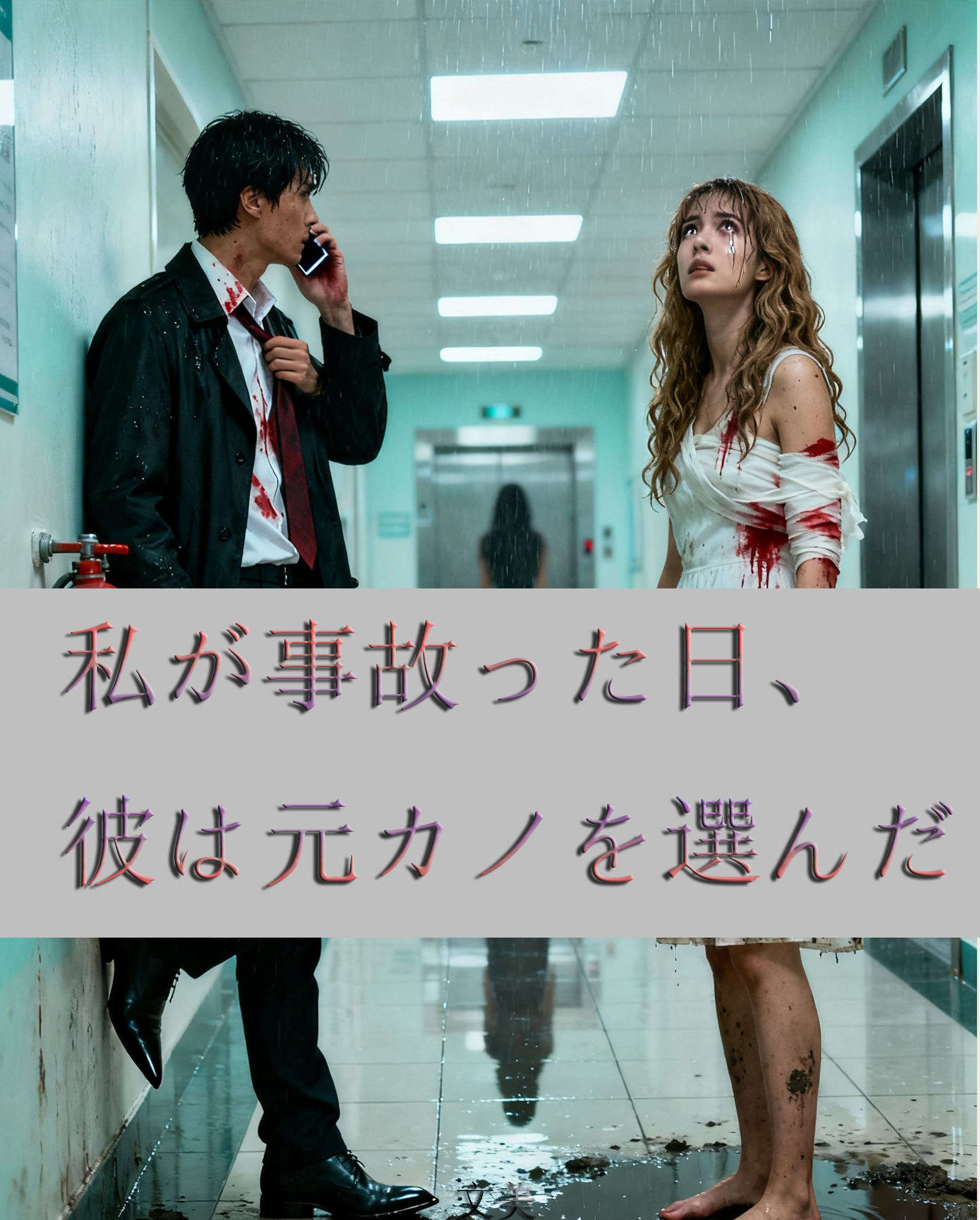 私が事故った日、彼は元カノを選んだ
