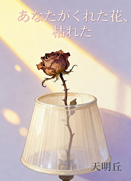 あなたがくれた花、枯れた