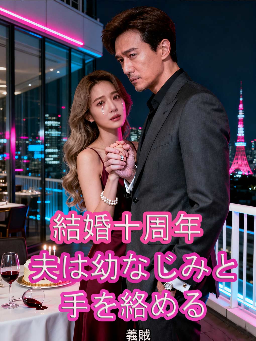 結婚十周年、夫は幼なじみと手を絡める