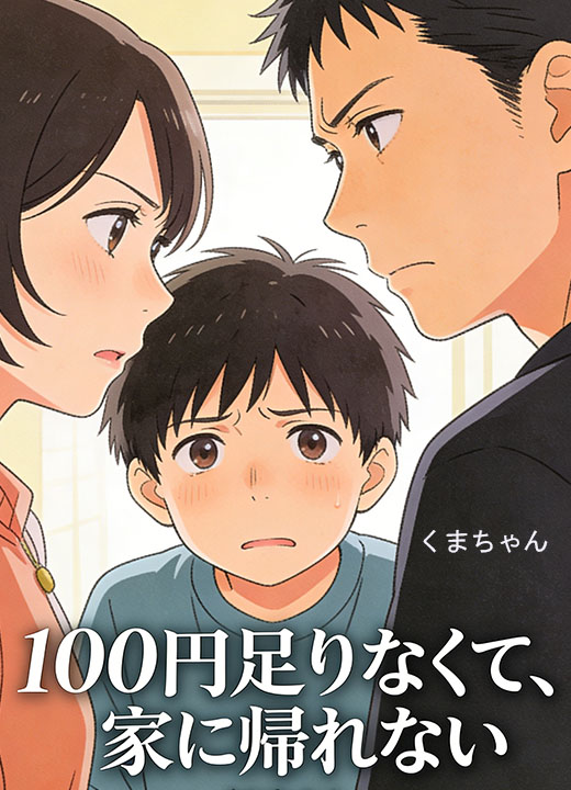 100円足りなくて、家に帰れない
