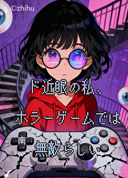 ド近眼の私、ホラーゲームでは無敵らしい