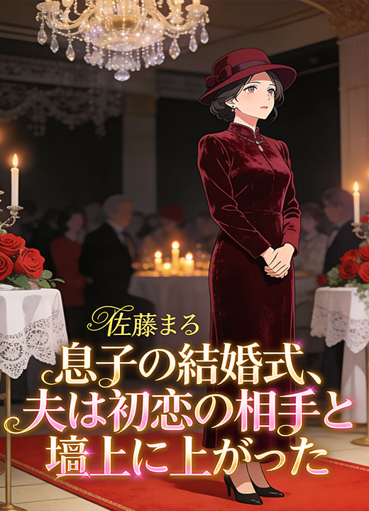 息子の結婚式、夫は初恋の相手と壇上に上がった