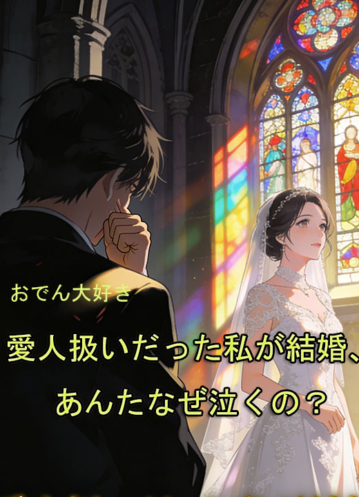 愛人扱いだった私が結婚、あんたなぜ泣くの？