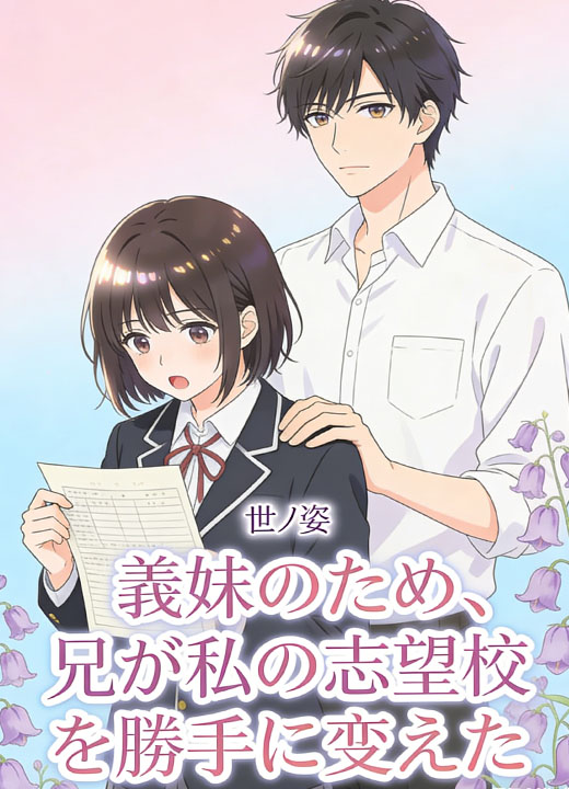 義妹のため、兄が私の志望校を勝手に変えた