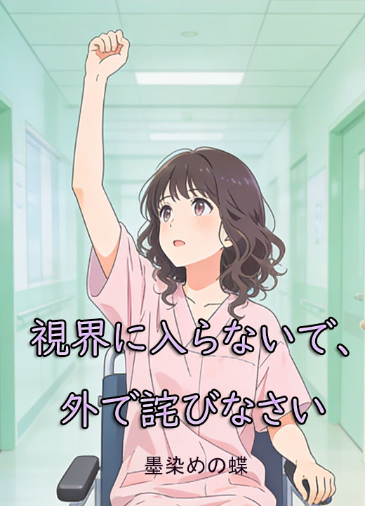 視界に入らないで、外で詫びなさい