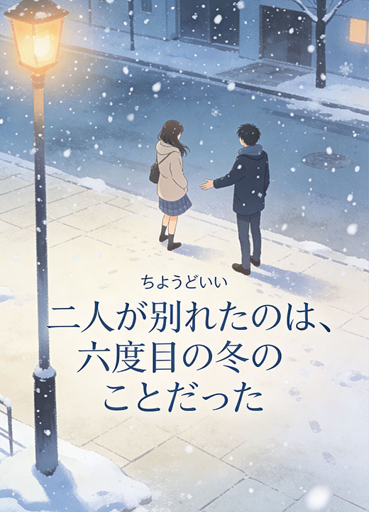 二人が別れたのは、六度目の冬のことだった