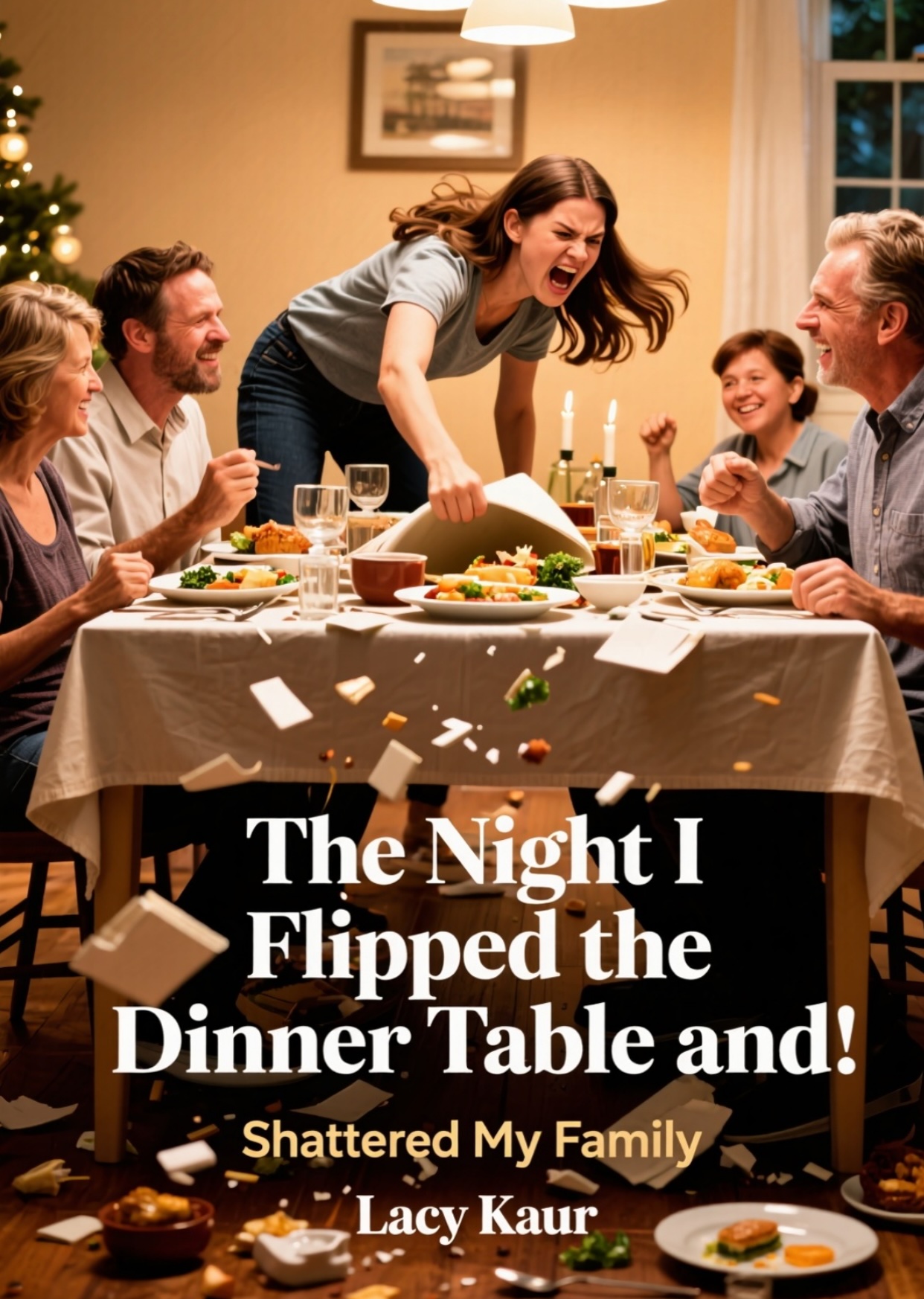 The Night I Flipped the Dinner Table and Shattered My Family
