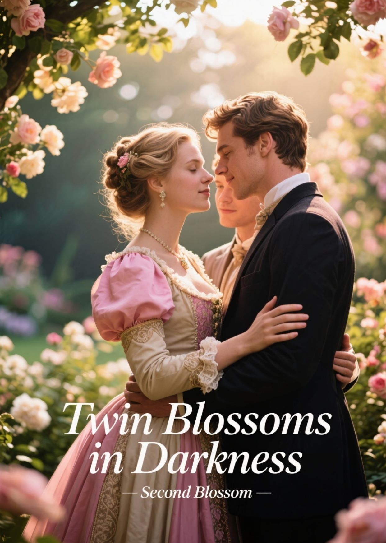 Twin Blossoms in Darkness