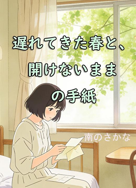 遅れてきた春と、開けないままの手紙