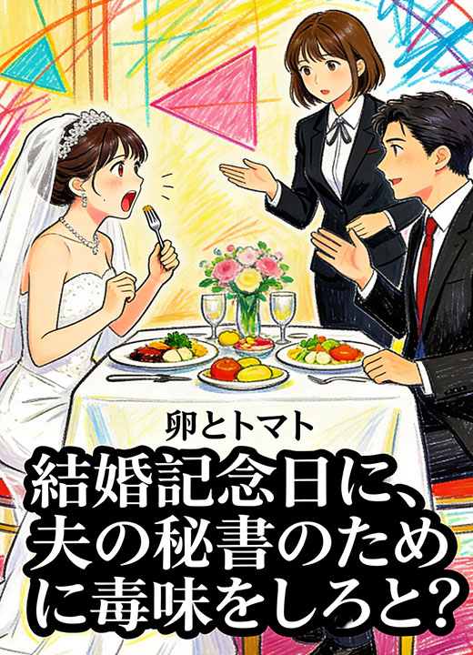 結婚記念日に、夫の秘書のために毒味をしろと？