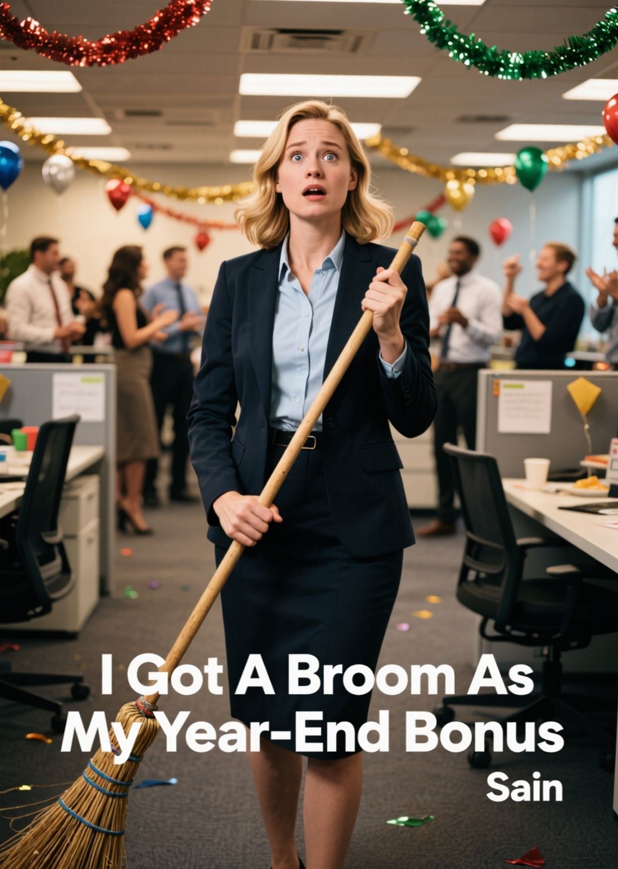 I Got A Broom As My Year-End Bonus