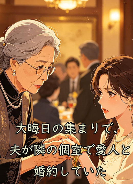 大晦日の集まりで、夫が隣の個室で愛人と婚約していた