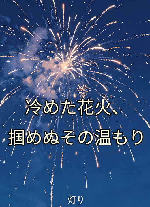 冷めた花火、掴めぬその温もり