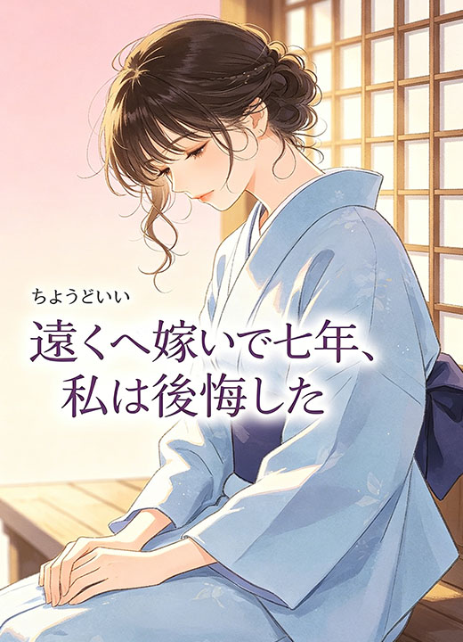 遠くへ嫁いで七年、私は後悔した