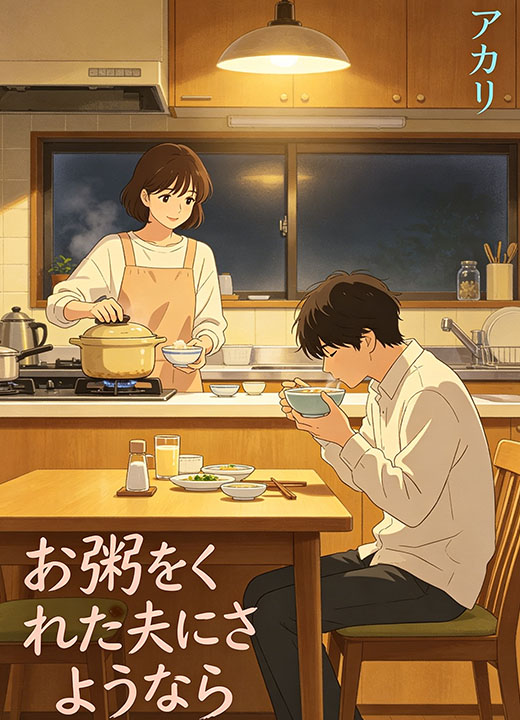 お粥をくれた夫にさようなら