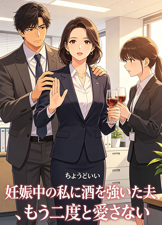妊娠中の私に酒を強いた夫、もう二度と愛さない