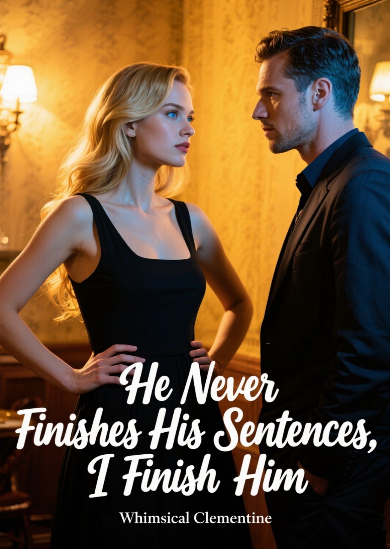 He Never Finishes His Sentences, I Finish Him