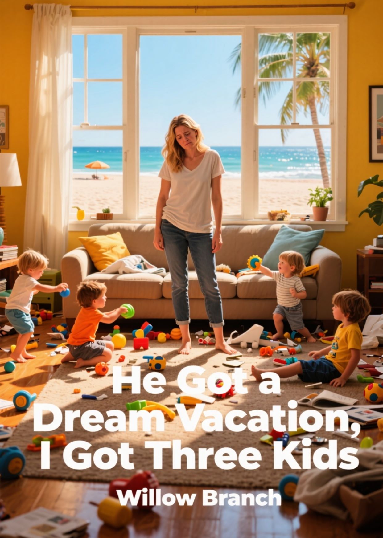 He Got a Dream Vacation, I Got Three Kids