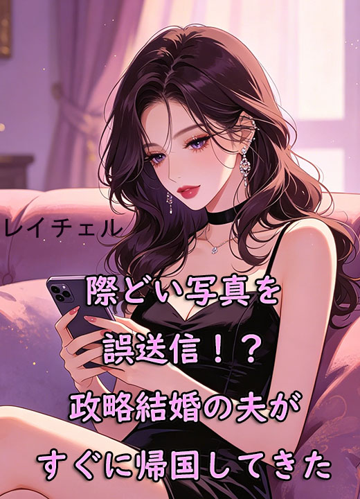 際どい写真を誤送信！？政略結婚の夫がすぐに帰国してきた