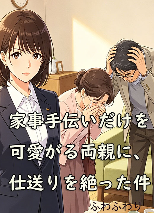 家事手伝いだけを可愛がる両親に、仕送りを絶った件