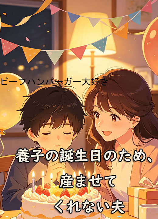養子の誕生日のため、産ませてくれない夫​