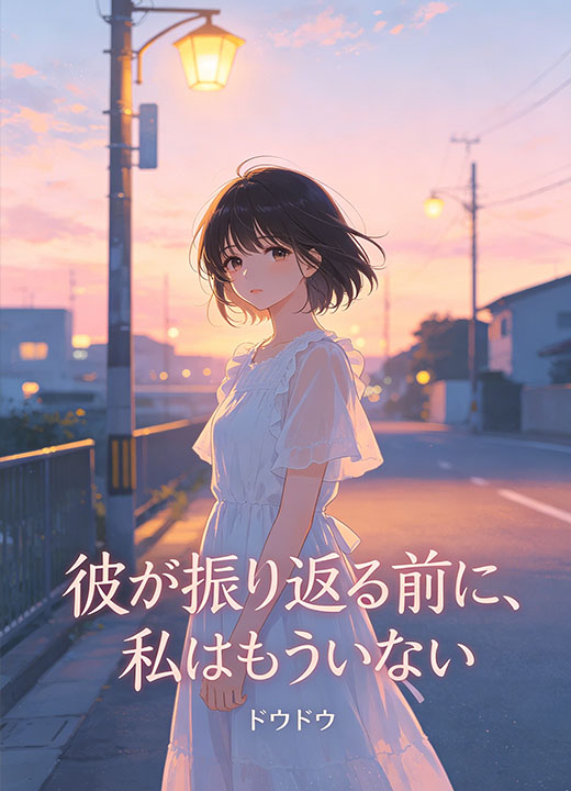彼が振り返る前に、私はもういない