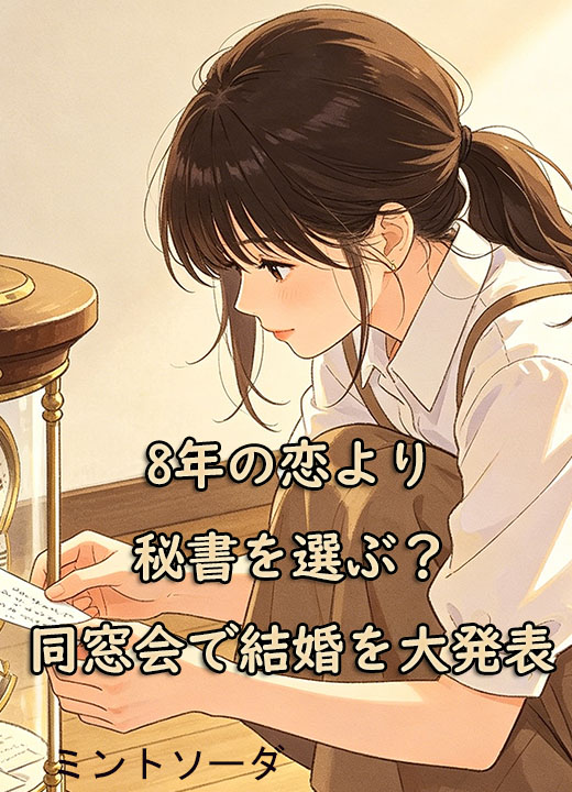 8年の恋より秘書を選ぶ？同窓会で結婚を大発表