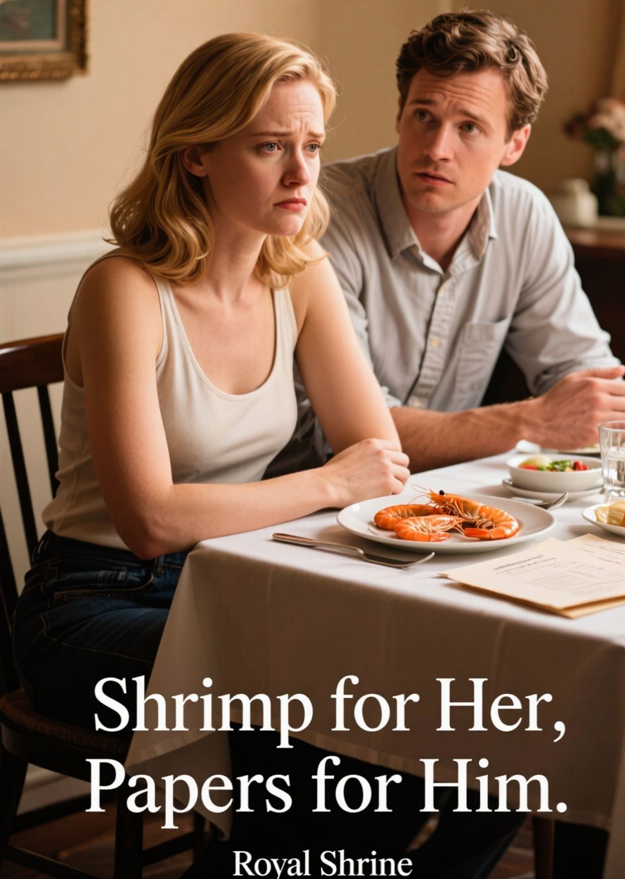 Shrimp for Her, Papers for Him