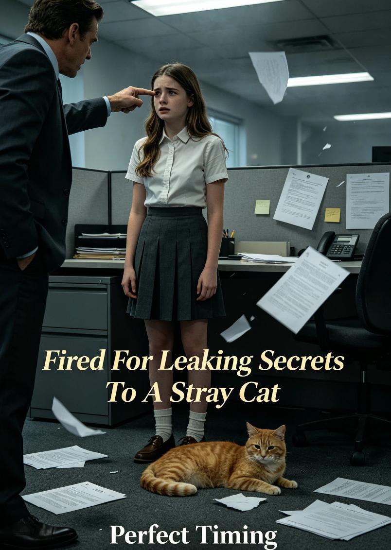 Fired For Leaking Secrets To A Stray Cat