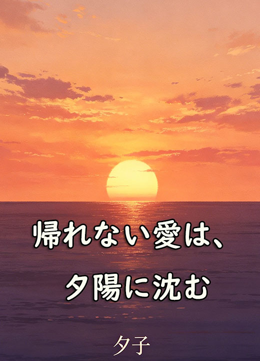 帰れない愛は、夕陽に沈む