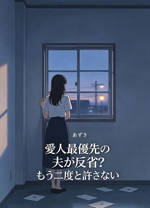 愛人最優先の夫が反省？もう二度と許さない