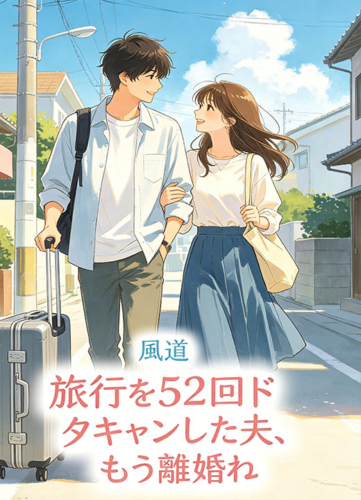 旅行を52回ドタキャンした夫、もう離婚ね