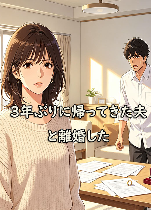 3年ぶりに帰ってきた夫と離婚した