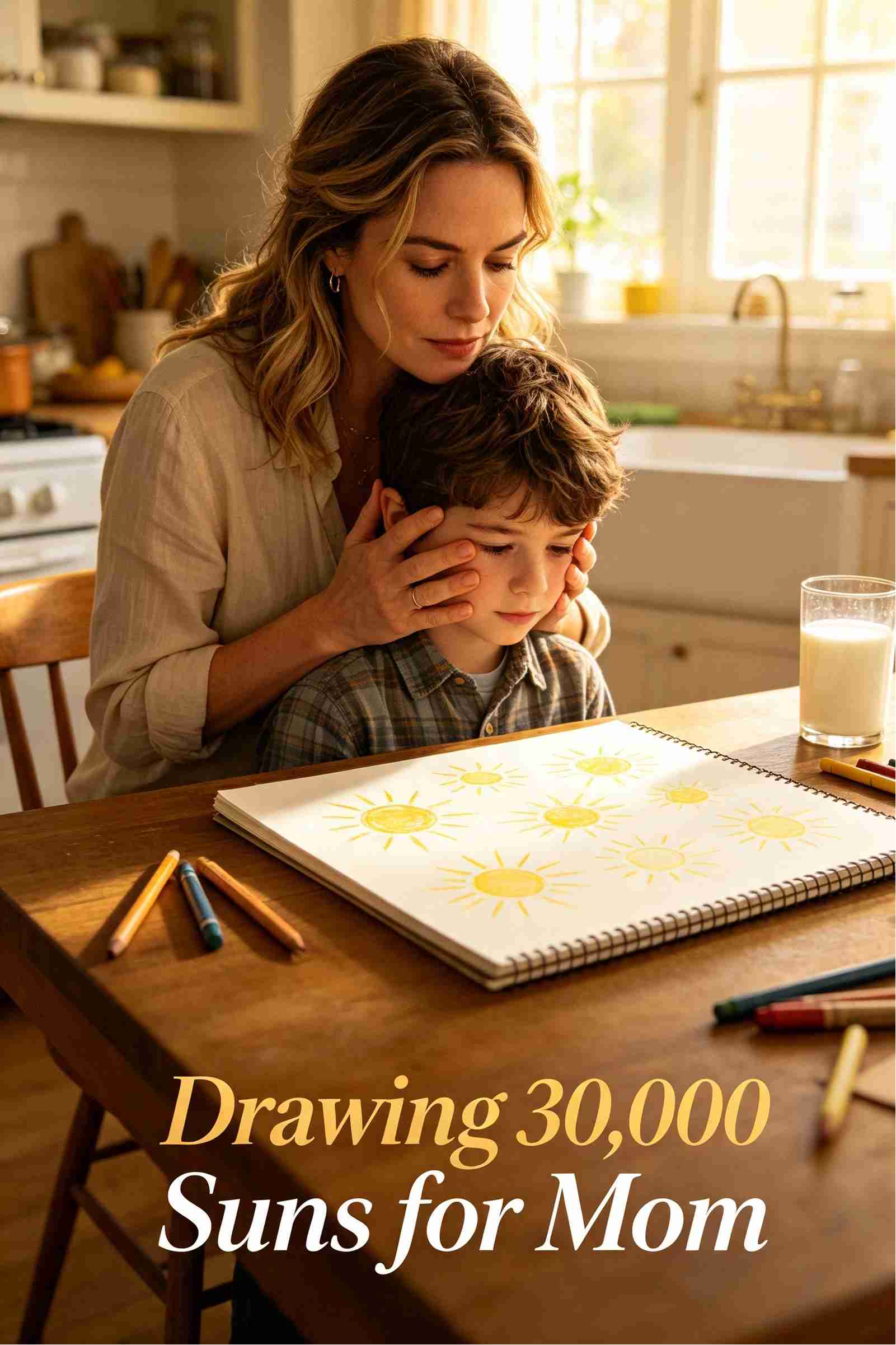 Drawing 30,000 Suns for Mom