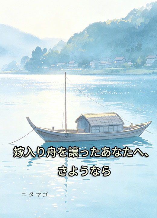 嫁入り舟を譲ったあなたへ、さようなら
