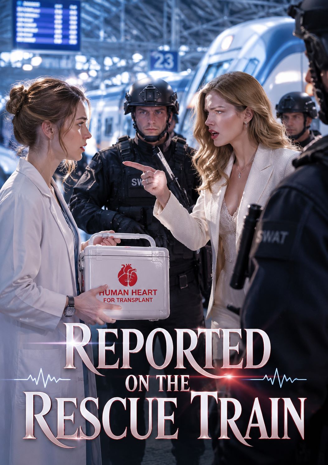 Reported on the Rescue Train