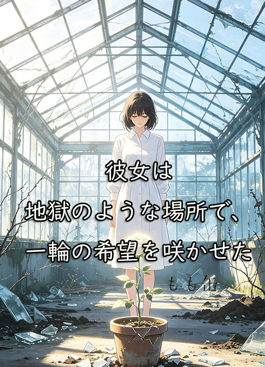 彼女は地獄のような場所で、一輪の希望を咲かせた