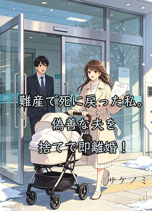 難産で死に戻った私。偽善な夫を捨てて即離婚！