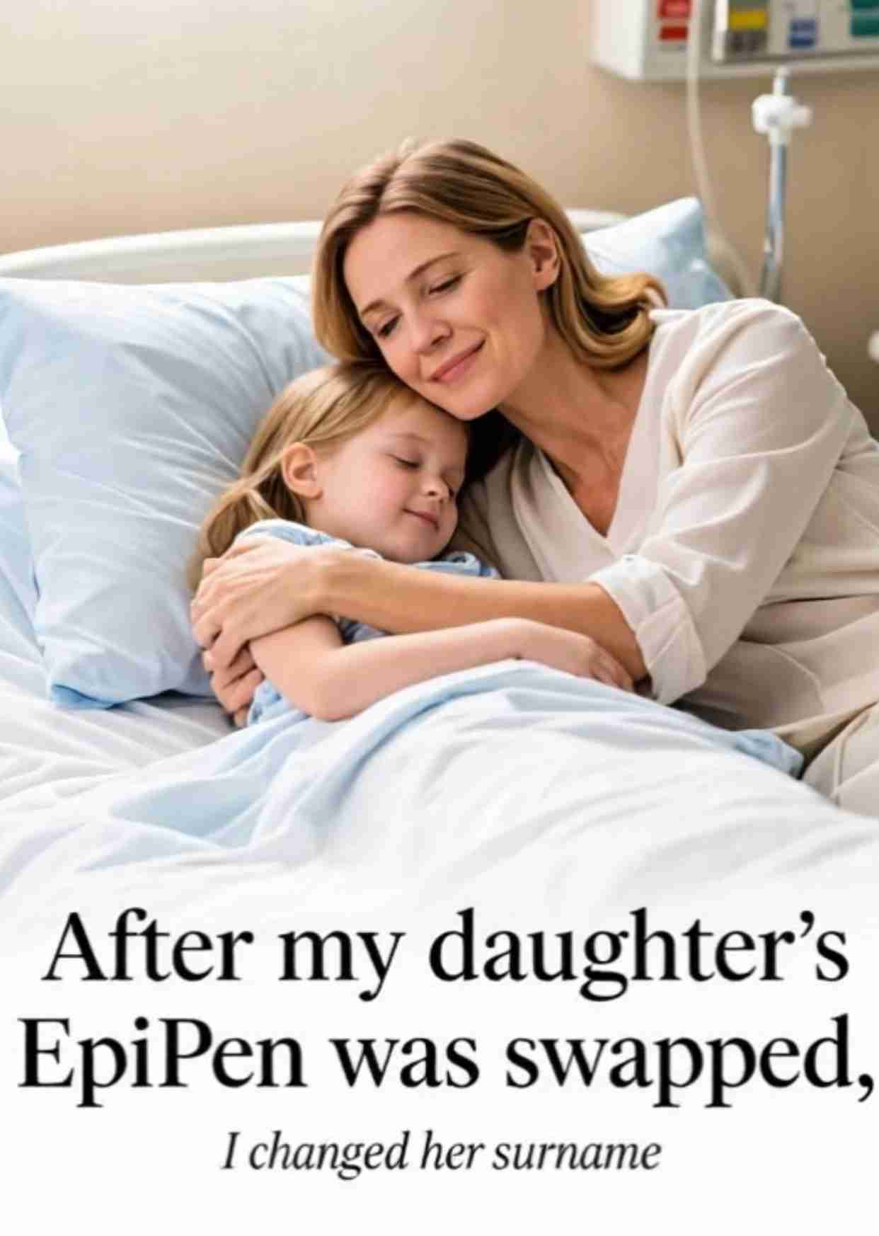After my daughter's EpiPen was swapped, I changed her surname