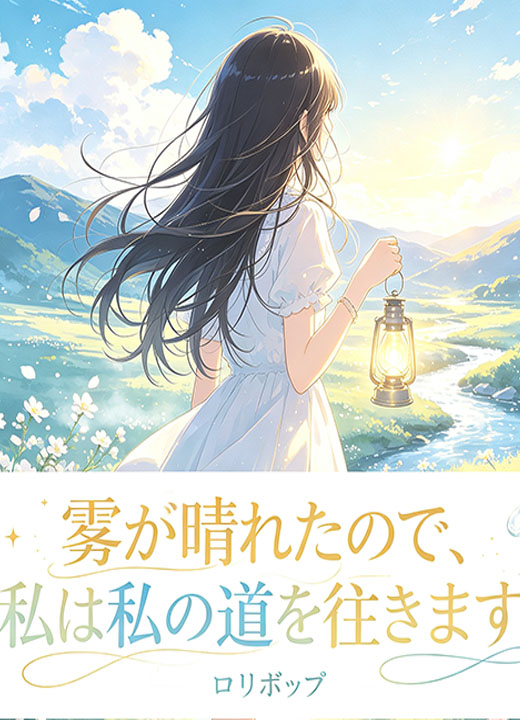 霧が晴れたので、私は私の道を往きます