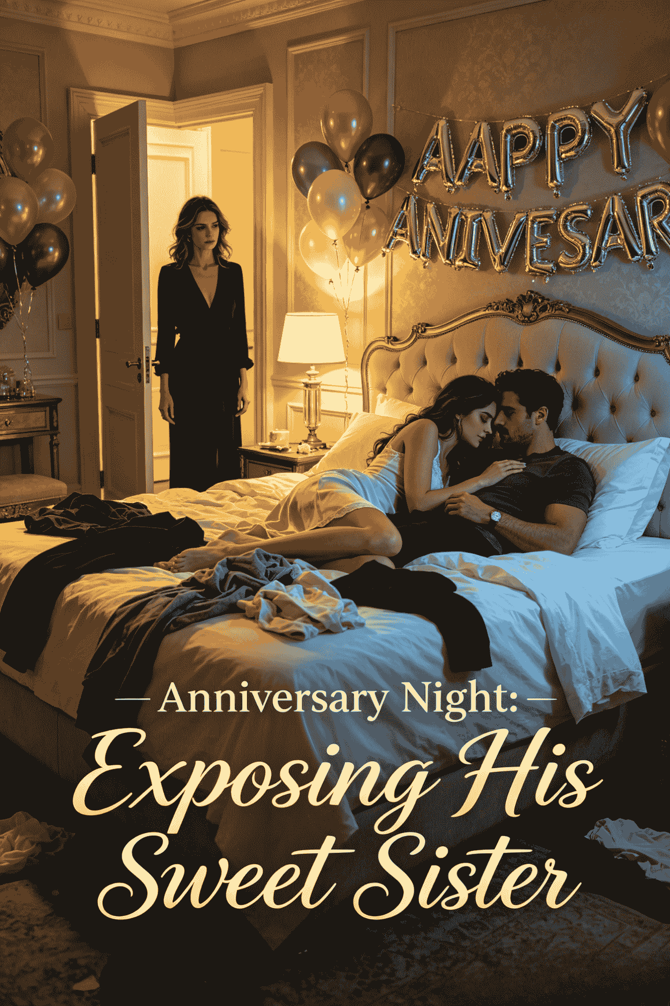 Anniversary Night: Exposing His Sweet Sister