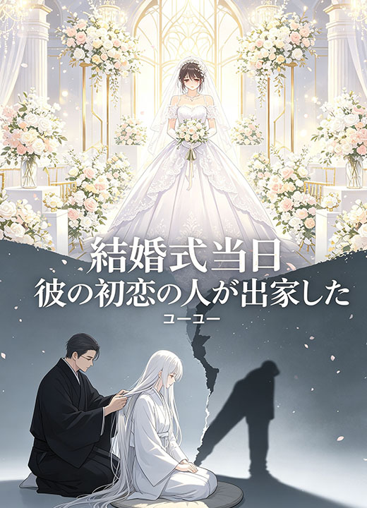 結婚式当日、彼の初恋の人が出家した