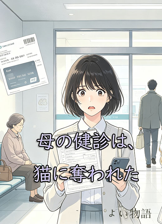 母の健診は、猫に奪われた